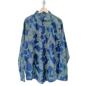 Custom Abstract Print Dress Shirt